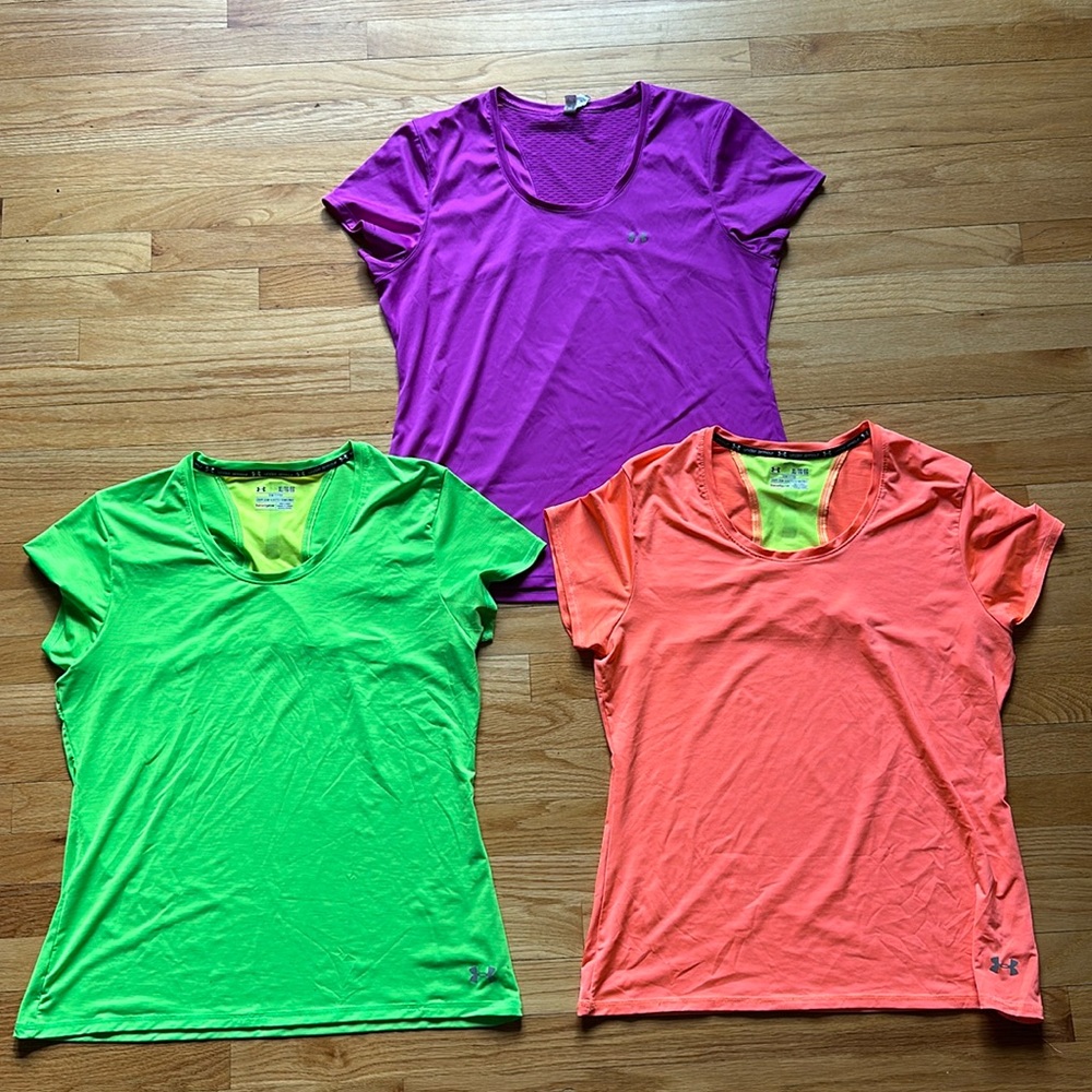 3 Under Armour Workout Shirts